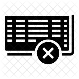 256x256 Passbook Icon Of Glyph Style