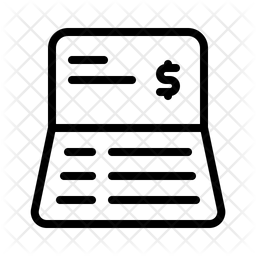 256x256 Passbook Icon Of Line Style