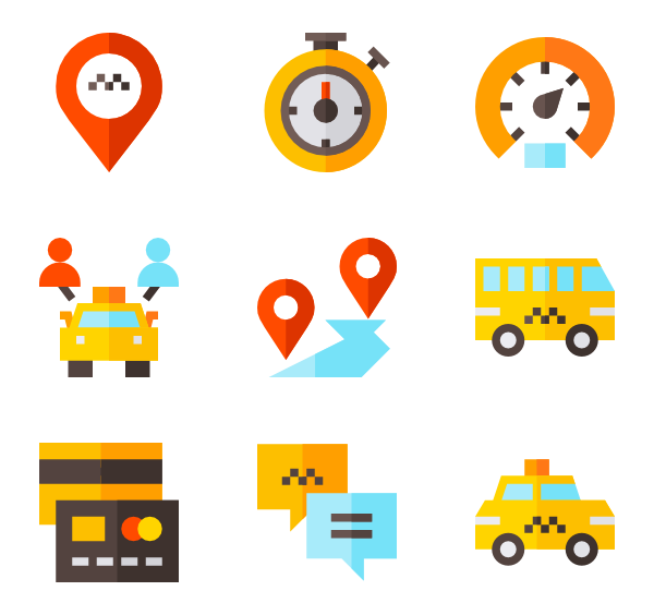 600x564 Passenger Icons