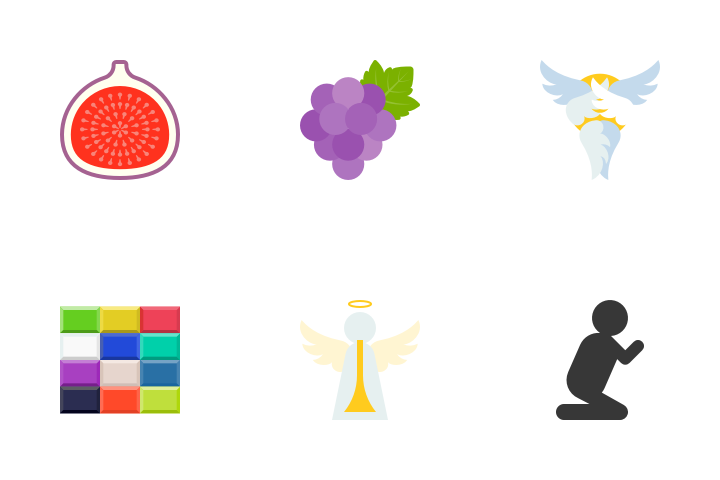 720x480 Easter Passover Icons