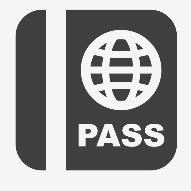 640x640 Passport Cartoon Icon, Book, Passport, Life Icon Png Transparent