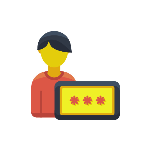 512x512 User Password Icon Free Download