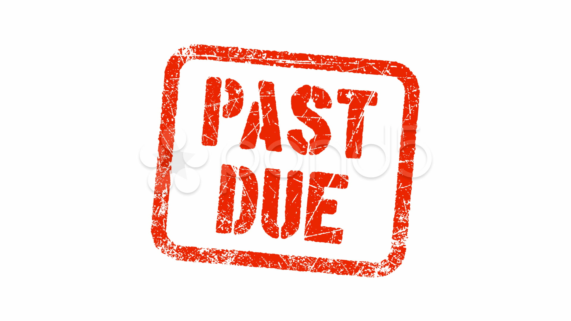 1920x1080 Past Due Stamp Sd, Hd, Stock Footage