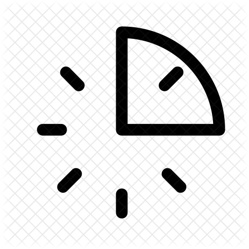 512x512 Quarter Past Icon Of Line Style