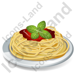 256x256 Dish Pasta Spaghetti Icon, Pngico Icons
