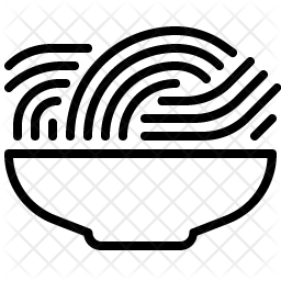 256x256 Pasta Icon Of Line Style