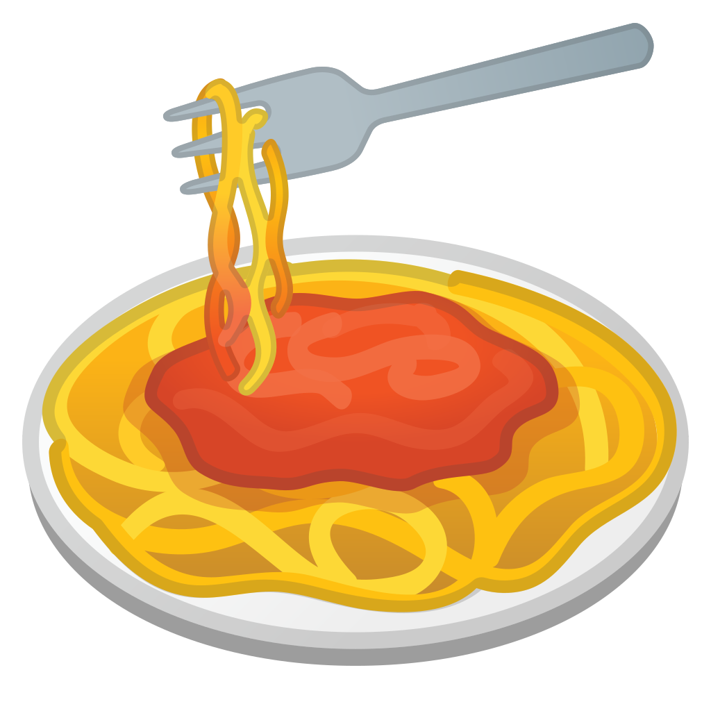 1024x1024 Spaghetti Icon Noto Emoji Food Drink Iconset Google