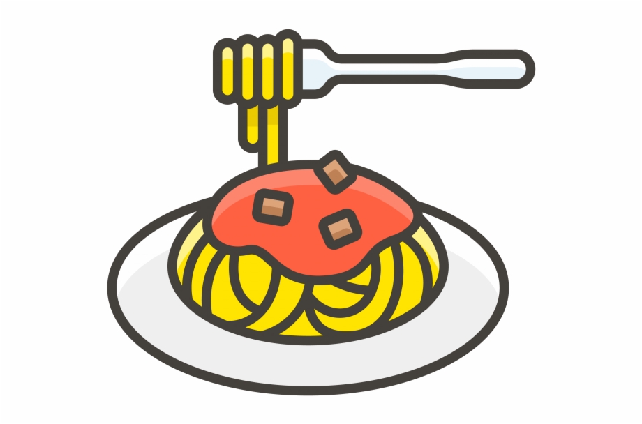 920x608 Spaghetti Pasta Emoji Icon