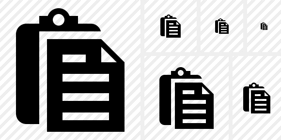 580x290 Paste Icon Symbol Black Professional Stock Icon And Free Sets