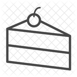 256x256 Pastry Icon Of Line Style