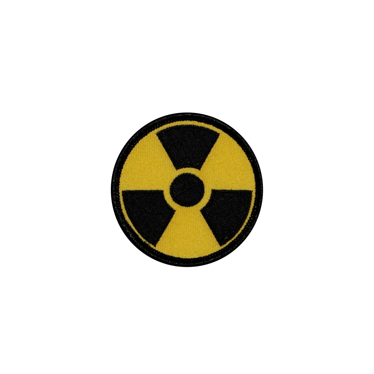 1200x1200 Nuclear Radiation Symbol Patch Icon Warning Logo Embroidered
