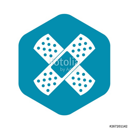 500x500 Patch Icon Simple Illustration Of Patch Vector Icon For Web