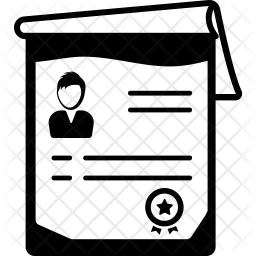 256x256 Patent Registration Icon Of Glyph Style