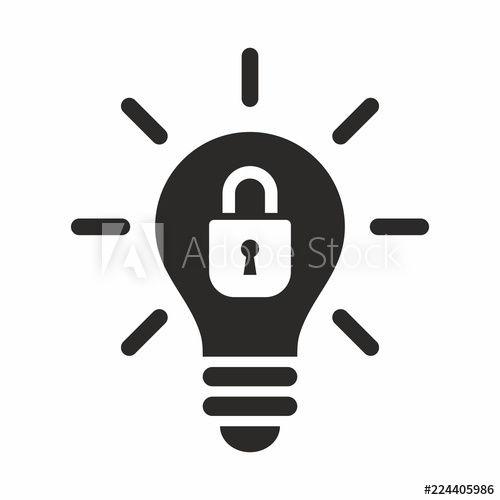 500x500 Patent Idea, Patented Solution Locked Or Protected Light Bulb