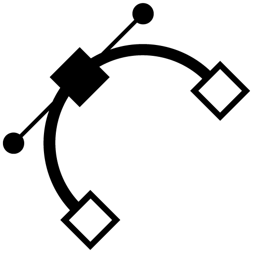 Vector Path Icon 512x512 Vector Path Icon