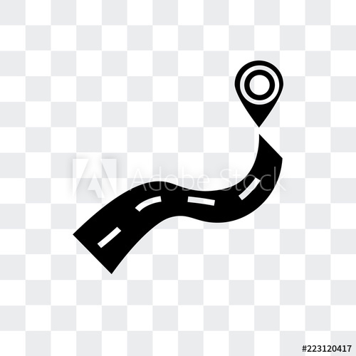 Path Icon Isolated On Transparent Background Modern And Editable 500x500 Path Icon Isolated On Transparent Background Modern And Editable