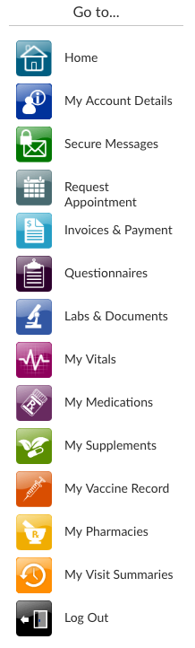 218x722 Updated Patient Portal Icons