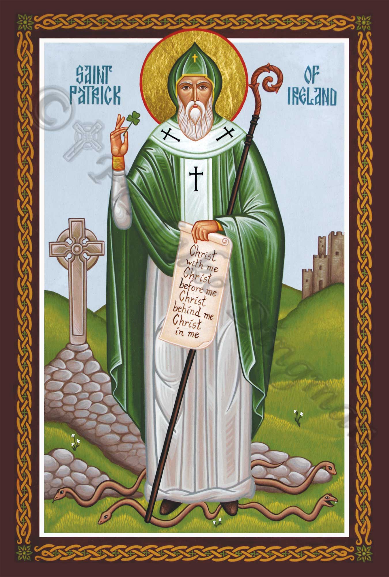 1350x2000 Saint Patrick American Association Of Iconographers