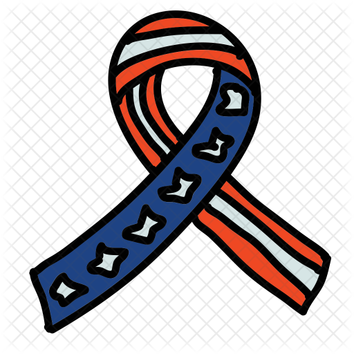512x512 Patriotic Icon Of Doodle Style