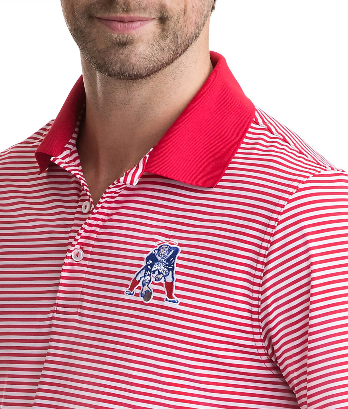 1400x1646 Shop New England Patriots Throwback Icon Porter Stripe Polo