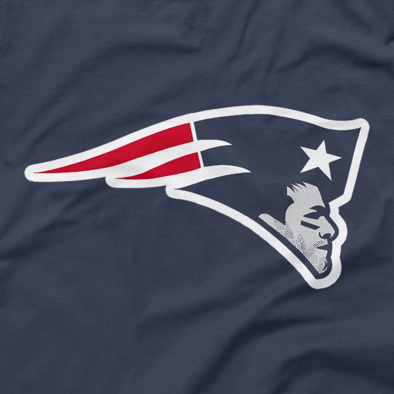 794x794 Tom Brady Shirt New England Patriots Logo Parody Navy Blue Etsy