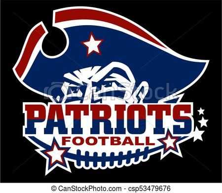 450x391 Patriots Football Vector