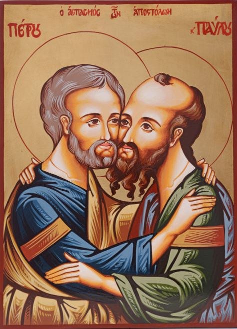Peter And Paul Icon 474x659 Peter And Paul Icon