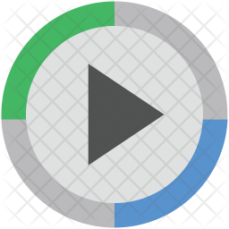 256x256 Pause Button Icon Of Flat Style