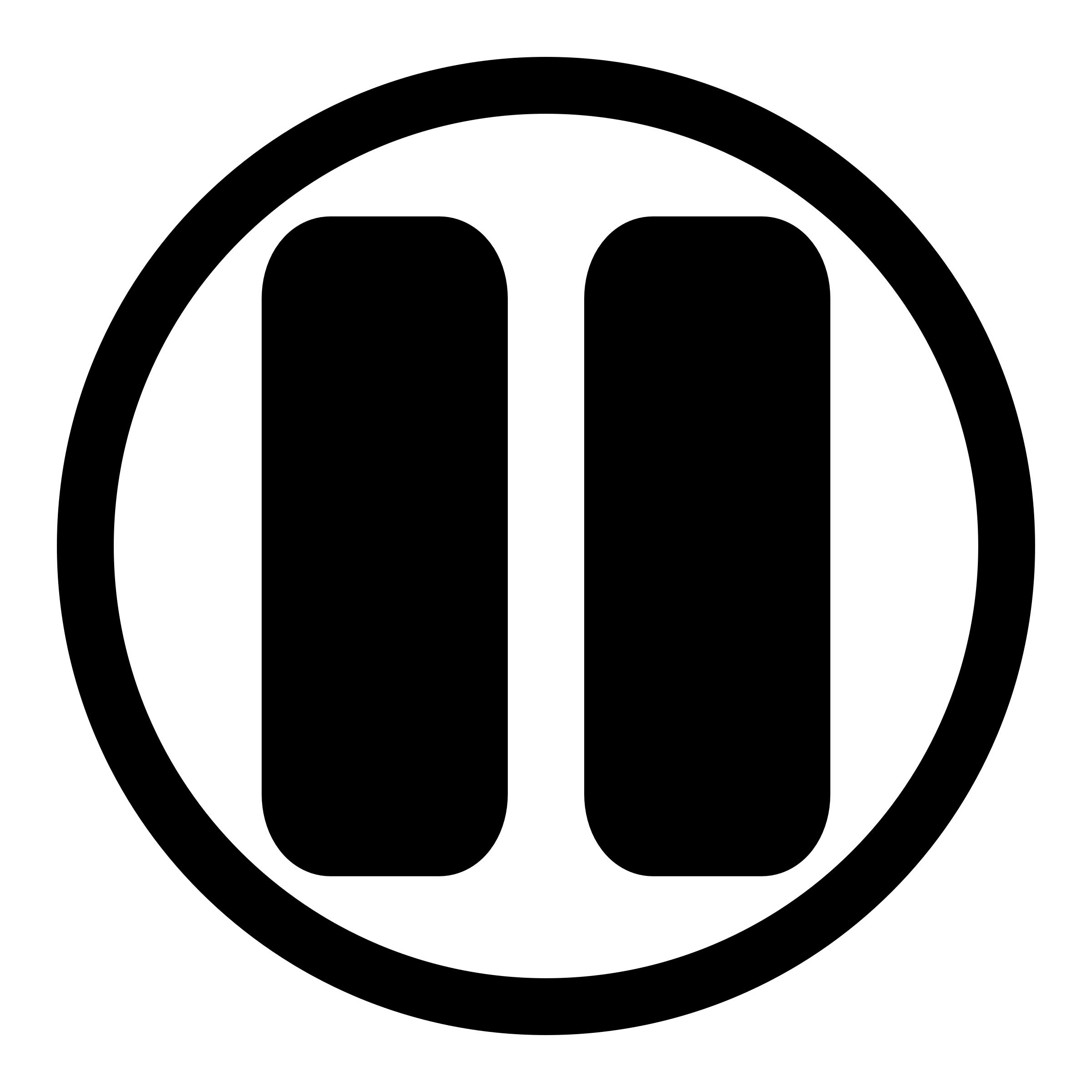 2400x2400 Mono Tool Pause Icons Png