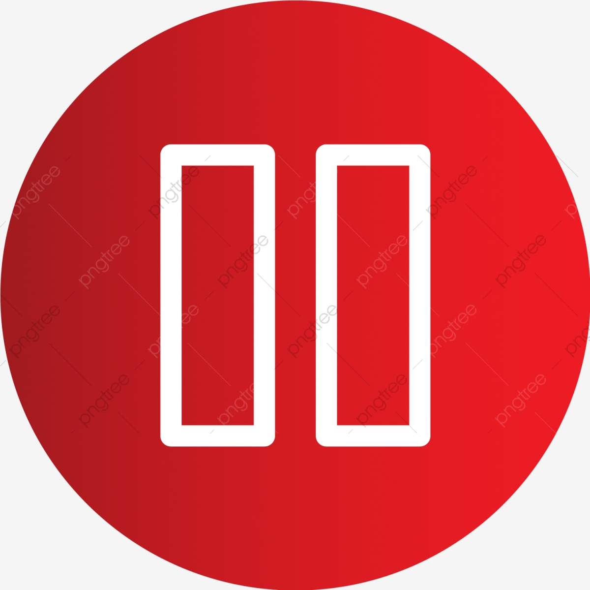 1200x1199 Vector Pause Icon, Audio, Control, Pause Icon Png And Vector