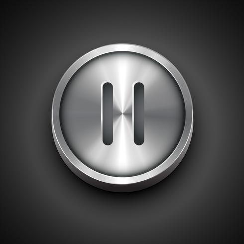 490x490 Vector Pause Icon
