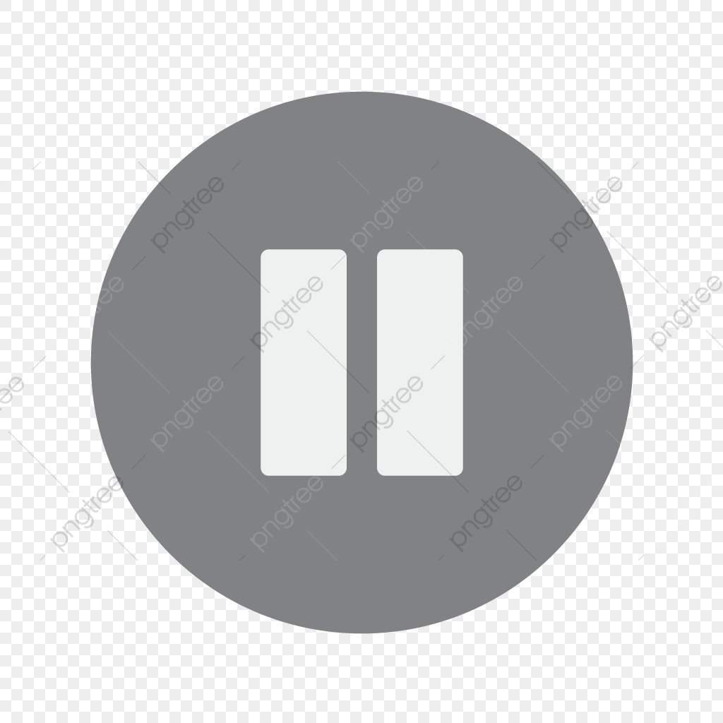 1024x1024 Vector Pause Icon, Audio, Control, Pause Icon Png And Vector