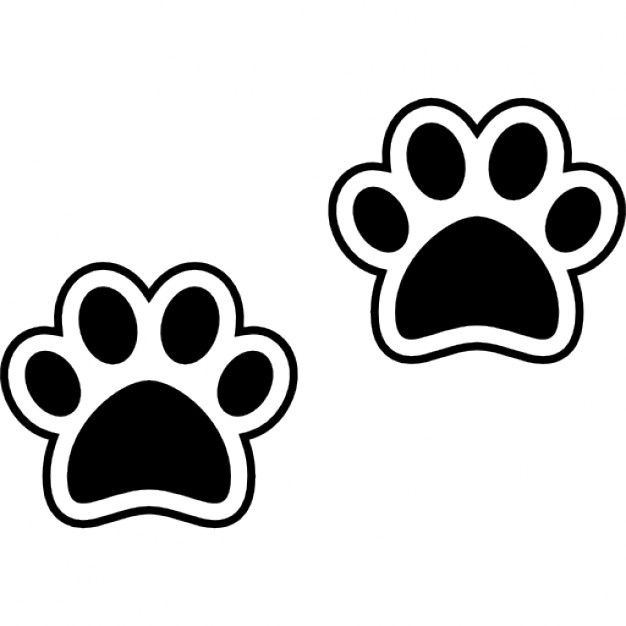 626x626 Dog Pawprints Free Vector Icons Designed