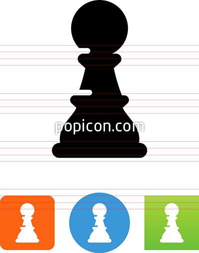 400x510 Chess Pawn Icon