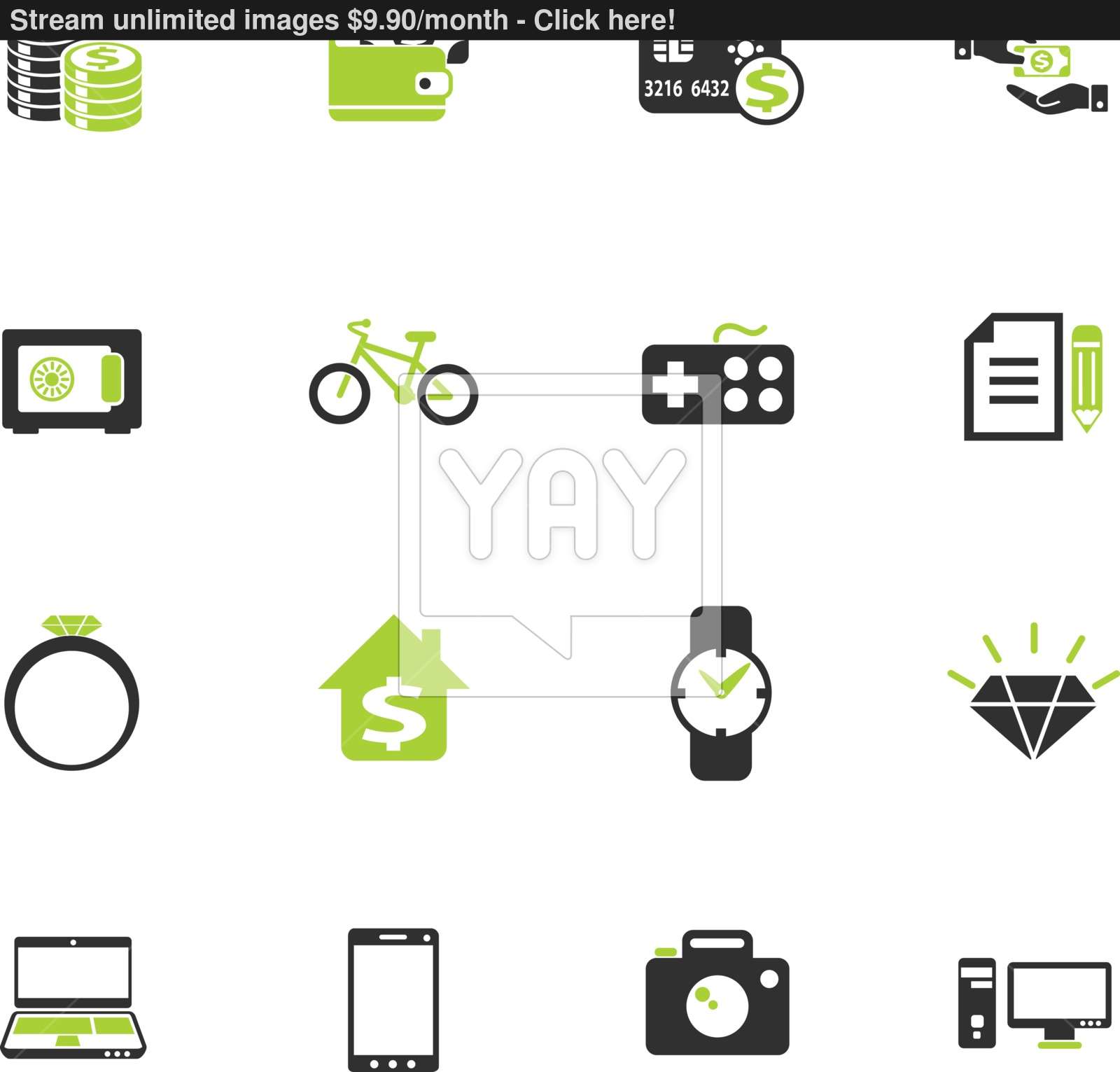 1600x1531 Pawn Shop Icon Set Vector