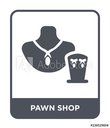 430x500 Pawn Shop Icon Vector