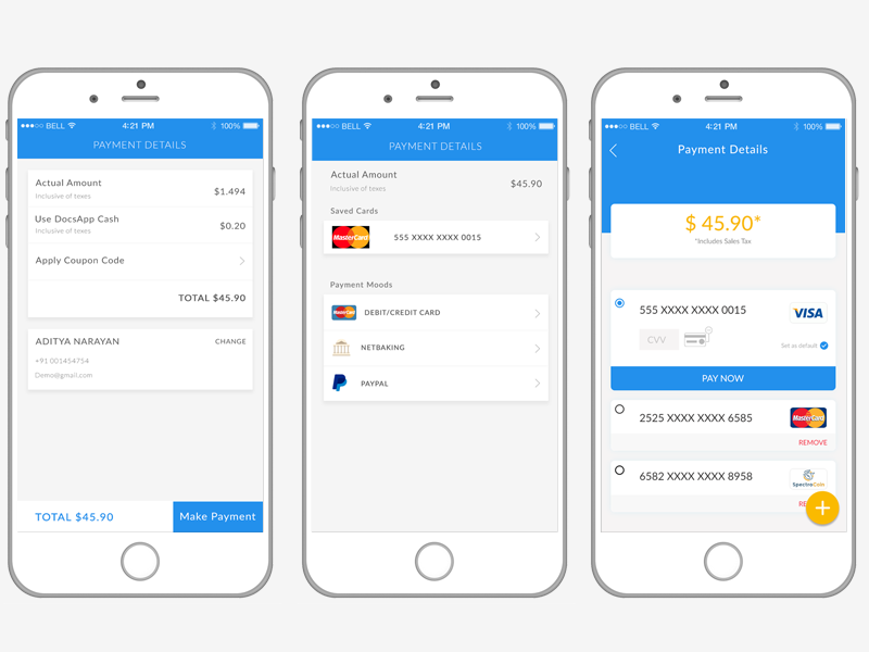 800x600 Pay Now Screens