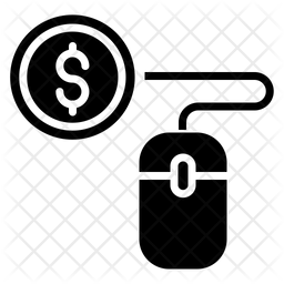 256x256 Pay Online Icon Of Glyph Style