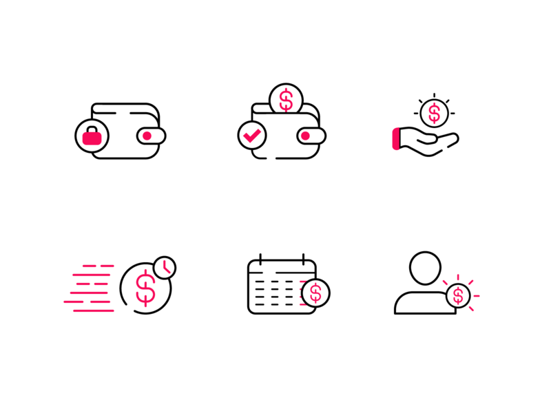 800x600 Financial App Icons