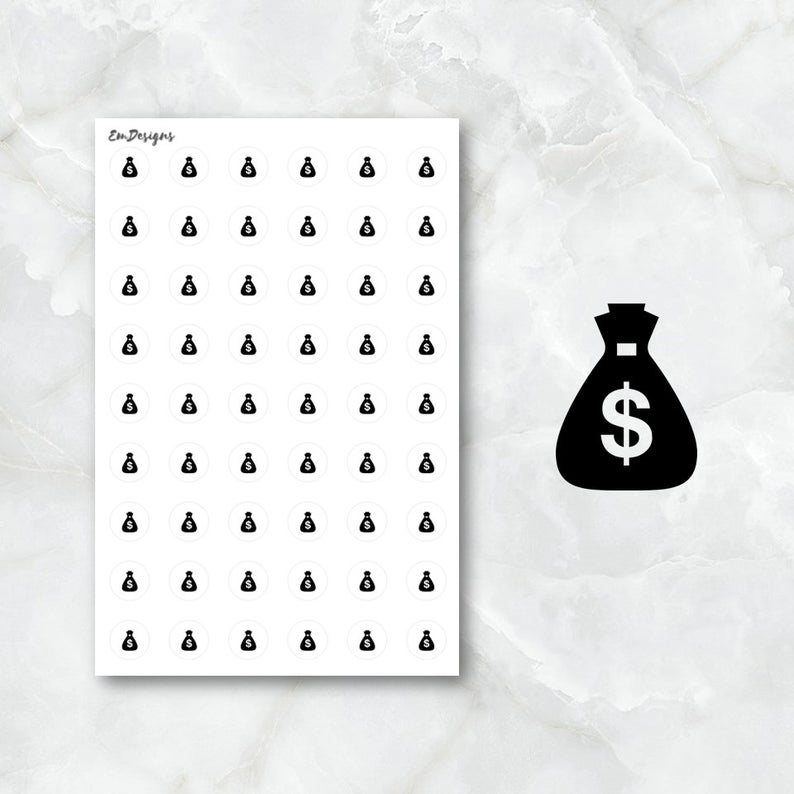794x794 Payday Icon Bill Due Icon Money Icon Icon Planner Stickers Etsy