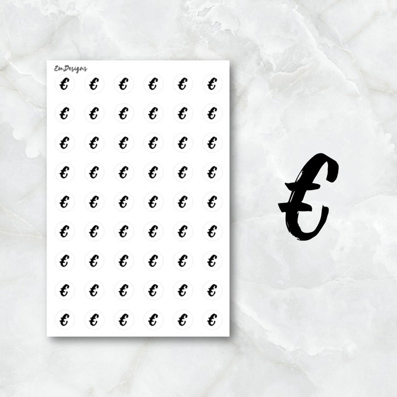 794x794 Payday Icon Euro Icon Money Icon Icon Planner Stickers Etsy