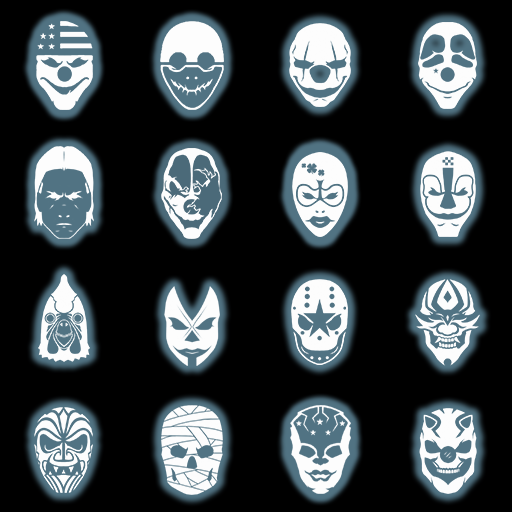 512x512 Crime Net Character Icons