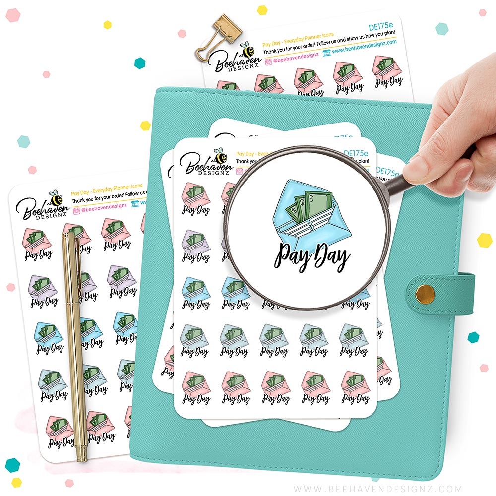 1000x1000 Everyday Payday Icon Stickers