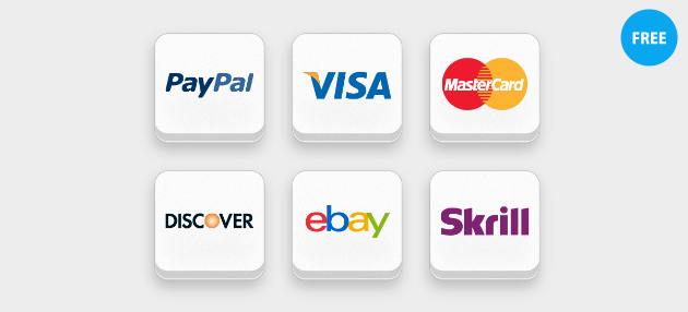 630x286 Best Payment Method Credit Card Icon Set