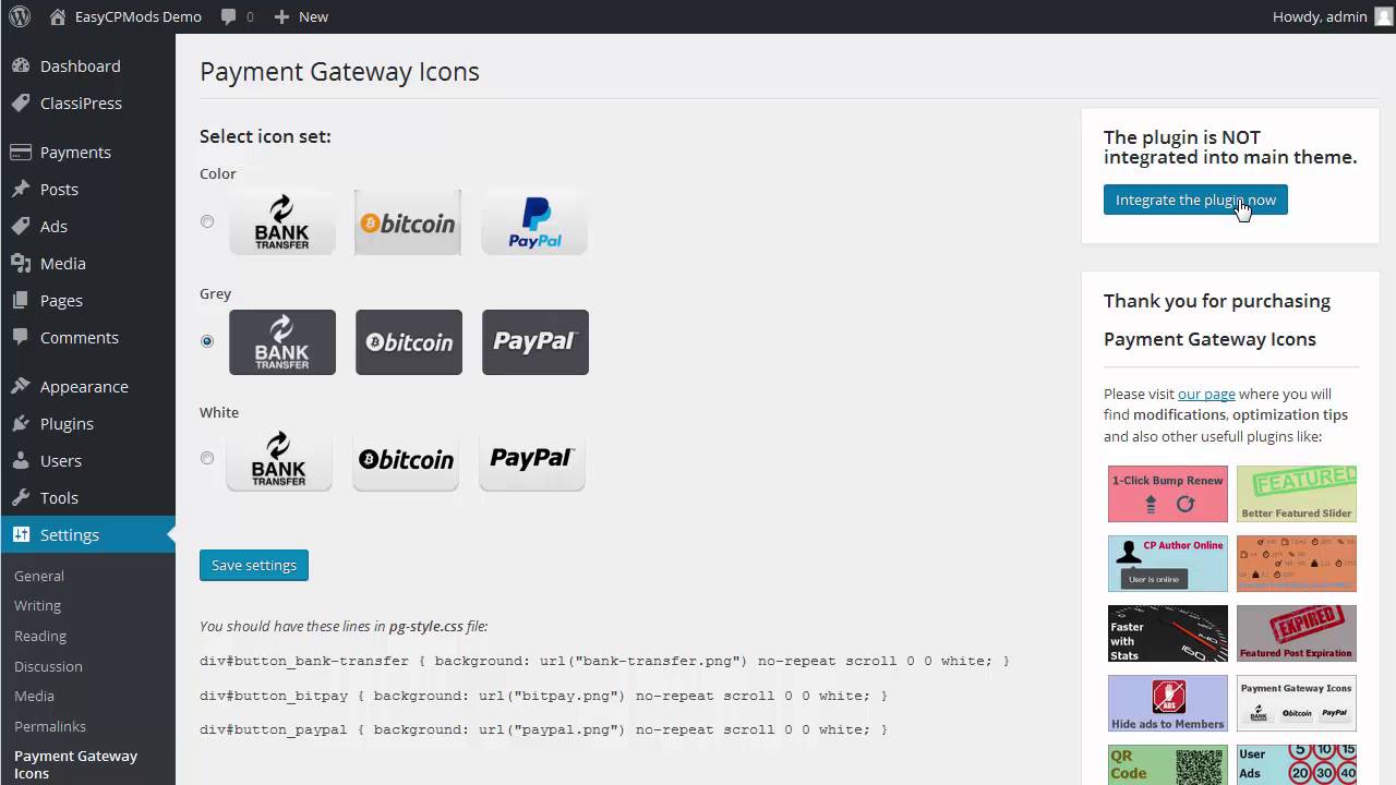 1280x720 Payment Gateway Icons