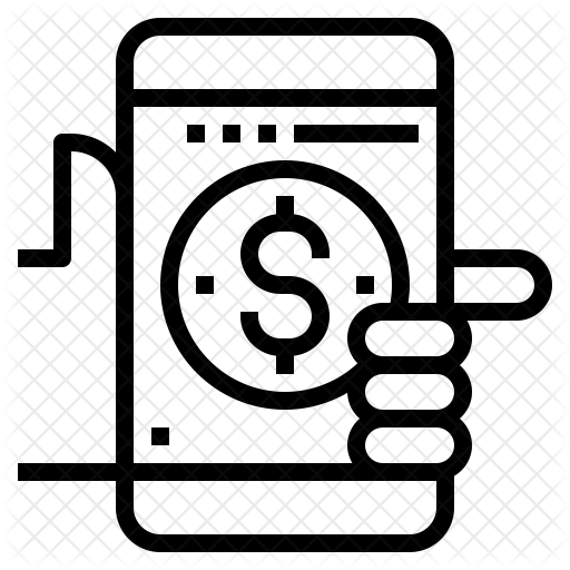 512x512 Digital Payment Icon Of Line Style