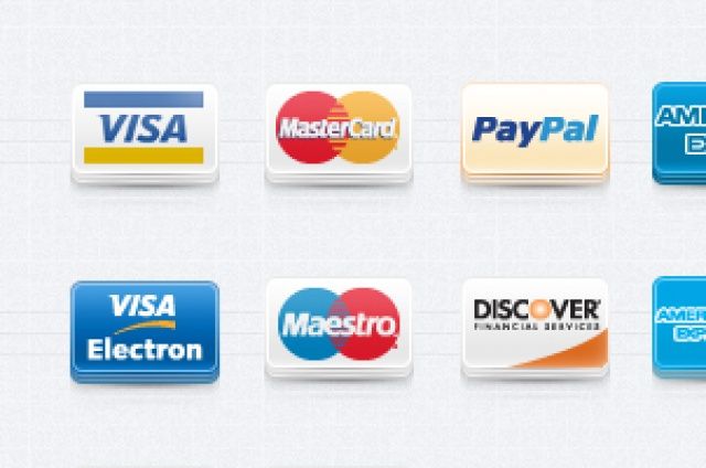 640x424 Our Free Payment Method Icons Set Contains Popular Payment