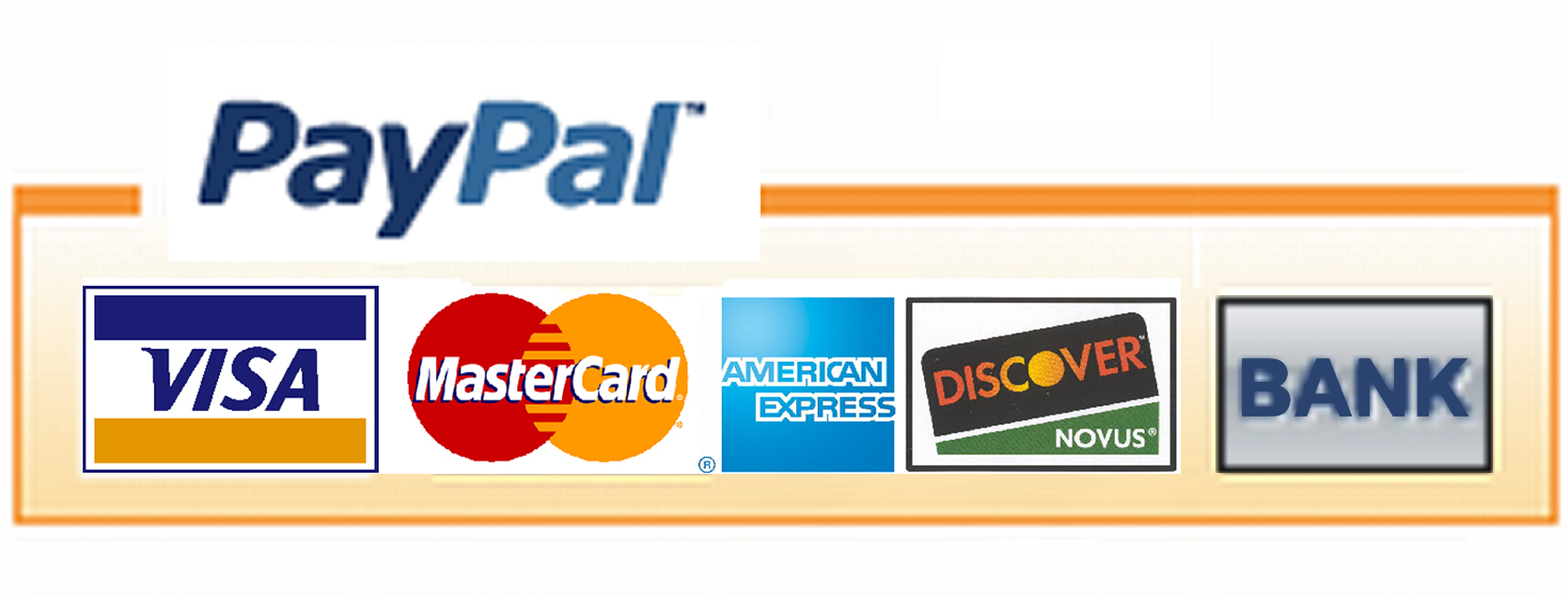 1668x635 Paypal Credit Card Icon