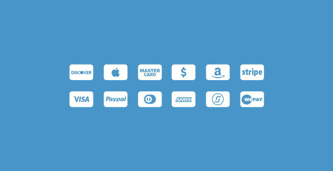 680x350 Best Credit Card Payment Method Icon Sets For E Commerce
