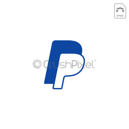 500x500 Paypal Icon Or Logo Vector Design Illustration Element Isolated